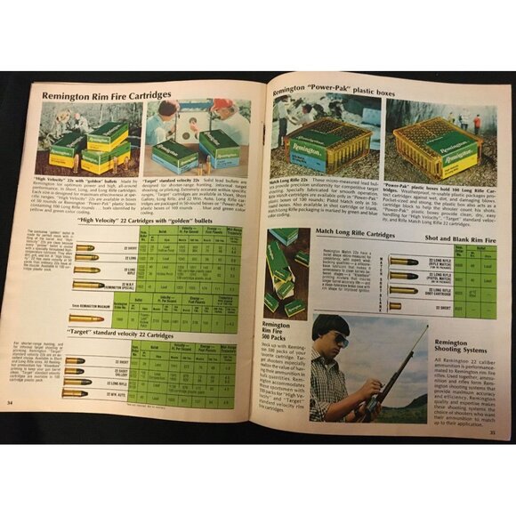 Remington Sporting Firearms & Ammunition VINTAGE 1975 Catalog - Picture 5 of 6